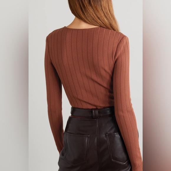 ZEYNEP ARCAY Cutout ribbed-knit bodysuit - Picture 6 of 13